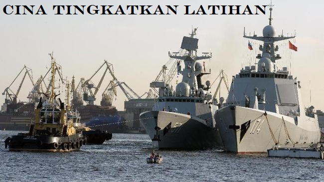 Cina Tingkatkan Latihan